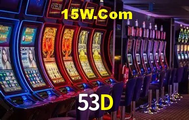 Tela de boas-vindas e lobby de jogos do aplicativo 53D